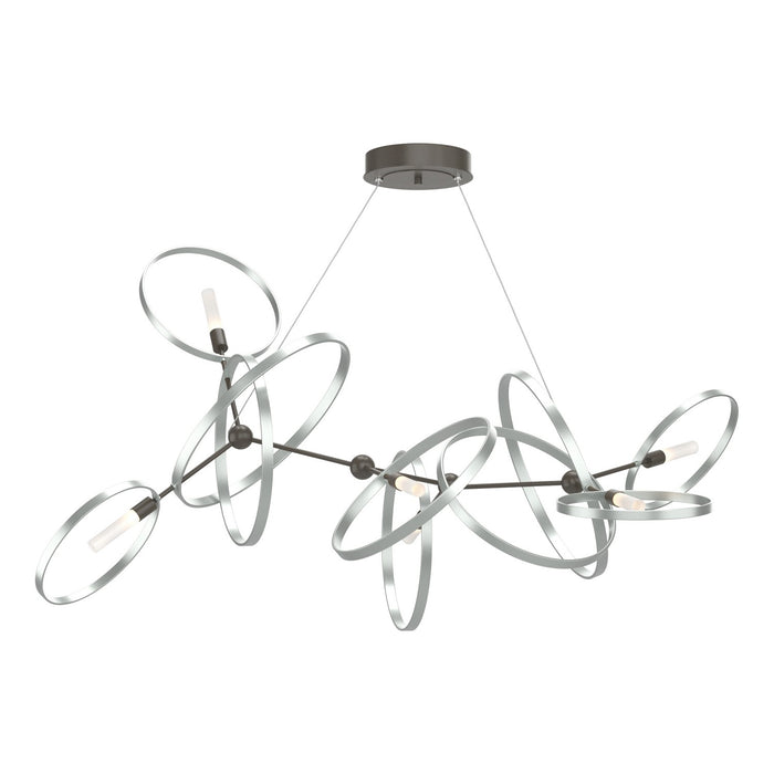 Celesse Pendant in Dark Smoke with Vintage Platinum Accent - 138920-SKT-STND-07-82 by Hubbardton Forge