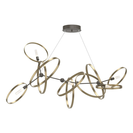 Celesse Pendant in Dark Smoke with Soft Gold Accent - 138920-SKT-STND-07-84 by Hubbardton Forge