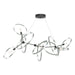 Celesse Pendant in Black with Vintage Platinum Accent - 138920-SKT-STND-10-82 by Hubbardton Forge