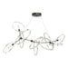 Celesse Pendant in Oil Rubbed Bronze with Sterling Accent - 138920-SKT-STND-14-85 by Hubbardton Forge