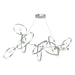 Celesse Pendant in Vintage Platinum with Vintage Platinum Accent - 138920-SKT-STND-82-82 by Hubbardton Forge