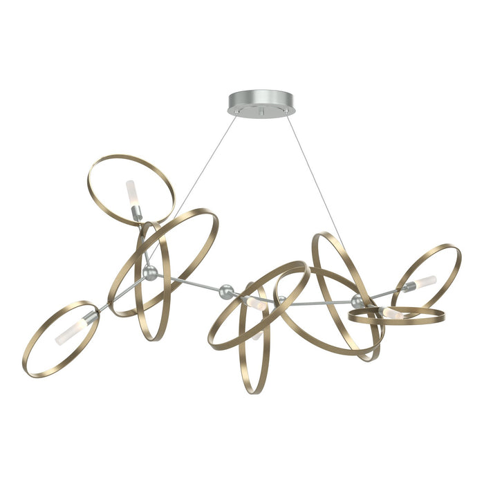 Celesse Pendant in Vintage Platinum with Soft Gold Accent - 138920-SKT-STND-82-84 by Hubbardton Forge