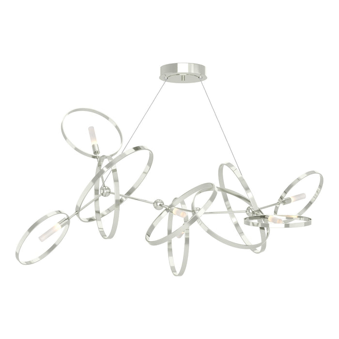 Celesse Pendant in Sterling with Sterling Accent - 138920-SKT-STND-85-85 by Hubbardton Forge