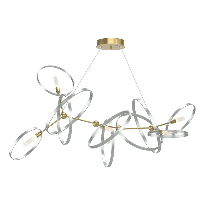 Celesse Pendant in Modern Brass with Vintage Platinum Accent - 138920-SKT-STND-86-82 by Hubbardton Forge