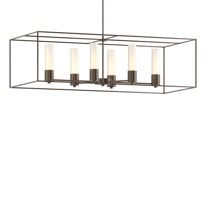 Portico Pendant in Bronze with Bronze Accent - 138940-SKT-MULT-05-05-GG0392 by Hubbardton Forge