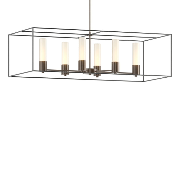 Portico Pendant in Bronze with Black Accent - 138940-SKT-MULT-05-10-GG0392 by Hubbardton Forge