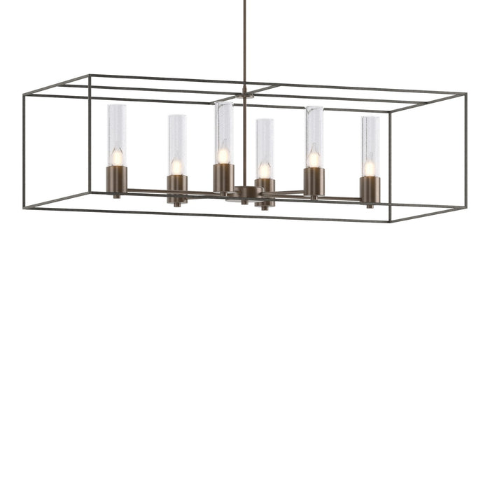 Portico Pendant in Bronze with Natural Iron Accent - 138940-SKT-MULT-05-20-II0392 by Hubbardton Forge