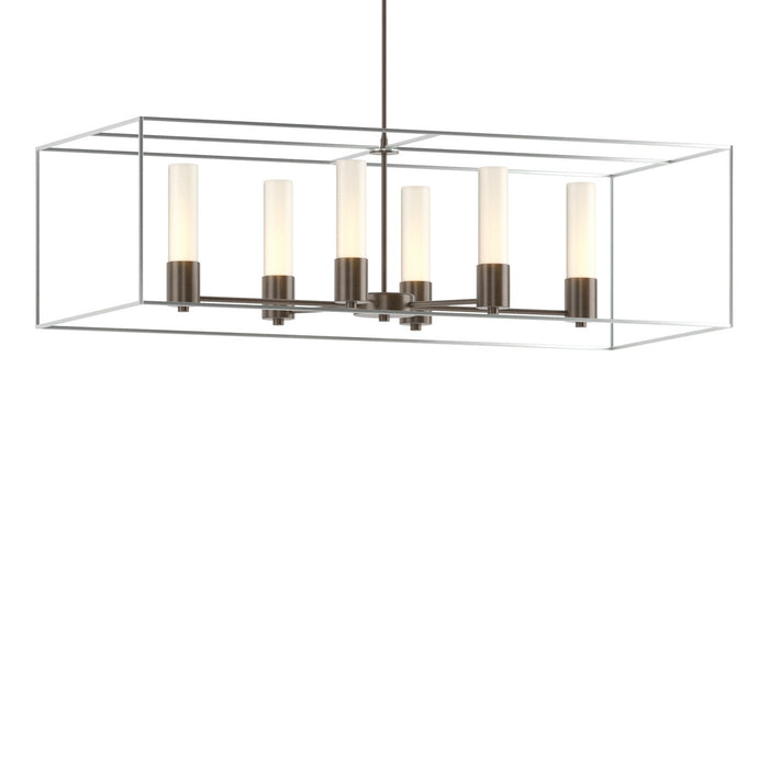 Portico Pendant in Bronze with Vintage Platinum Accent - 138940-SKT-MULT-05-82-GG0392 by Hubbardton Forge