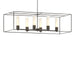 Portico Pendant in Dark Smoke with Oil Rubbed Bronze Accent - 138940-SKT-MULT-07-14-GG0392 by Hubbardton Forge