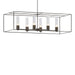 Portico Pendant in Dark Smoke with Oil Rubbed Bronze Accent - 138940-SKT-MULT-07-14-II0392 by Hubbardton Forge