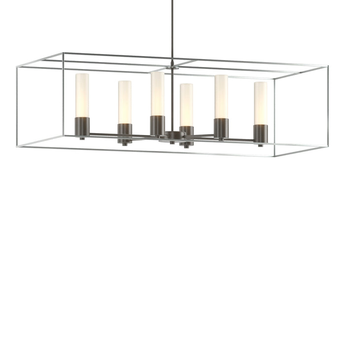 Portico Pendant in Dark Smoke with Vintage Platinum Accent - 138940-SKT-MULT-07-82-GG0392 by Hubbardton Forge