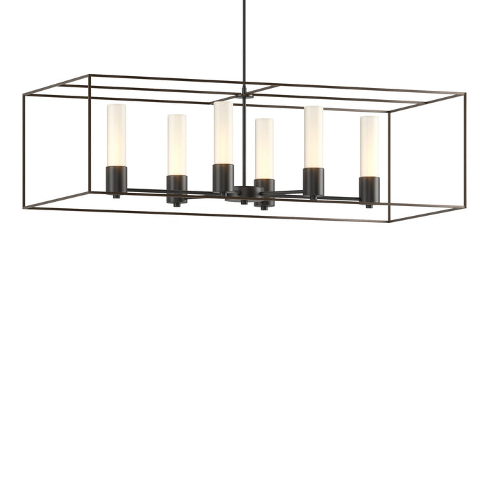 Portico Pendant in Black with Bronze Accent - 138940-SKT-MULT-10-05-GG0392 by Hubbardton Forge