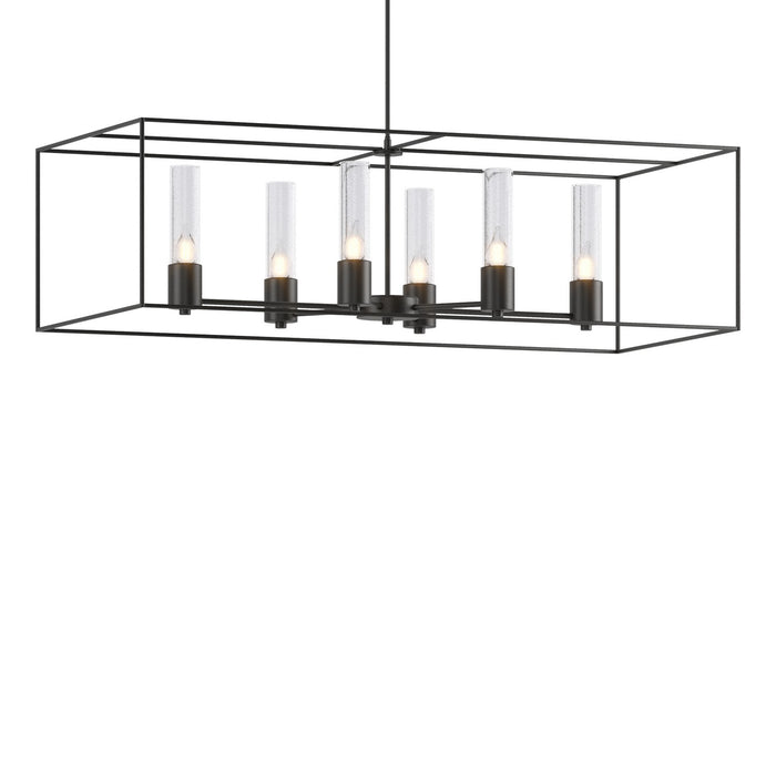 Portico Pendant in Black with Black Accent - 138940-SKT-MULT-10-10-II0392 by Hubbardton Forge