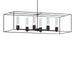 Portico Pendant in Black with Oil Rubbed Bronze Accent - 138940-SKT-MULT-10-14-II0392 by Hubbardton Forge