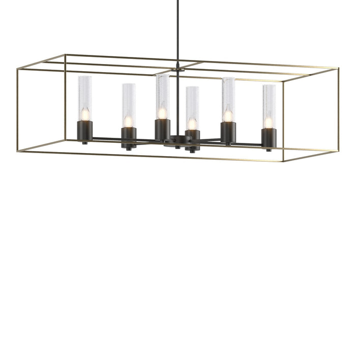 Portico Pendant in Black with Soft Gold Accent - 138940-SKT-MULT-10-84-II0392 by Hubbardton Forge