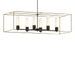 Portico Pendant in Black with Modern Brass Accent - 138940-SKT-MULT-10-86-GG0392 by Hubbardton Forge