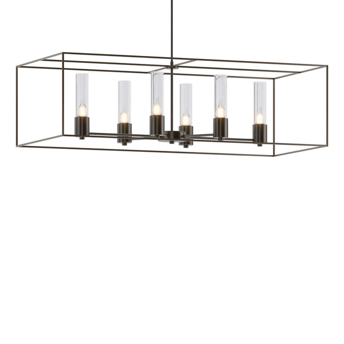 Portico Pendant in Oil Rubbed Bronze with Bronze Accent - 138940-SKT-MULT-14-05-II0392 by Hubbardton Forge