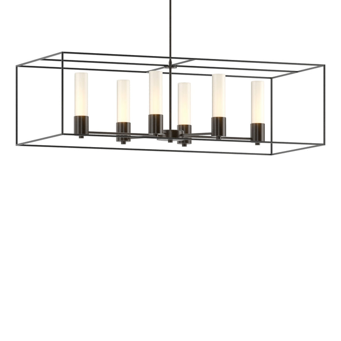 Portico Pendant in Oil Rubbed Bronze with Black Accent - 138940-SKT-MULT-14-10-GG0392 by Hubbardton Forge