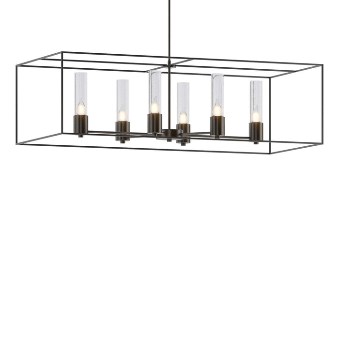 Portico Pendant in Oil Rubbed Bronze with Black Accent - 138940-SKT-MULT-14-10-II0392 by Hubbardton Forge