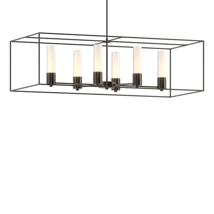 Portico Pendant in Oil Rubbed Bronze with Natural Iron Accent - 138940-SKT-MULT-14-20-GG0392 by Hubbardton Forge