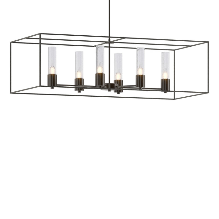 Portico Pendant in Oil Rubbed Bronze with Natural Iron Accent - 138940-SKT-MULT-14-20-II0392 by Hubbardton Forge