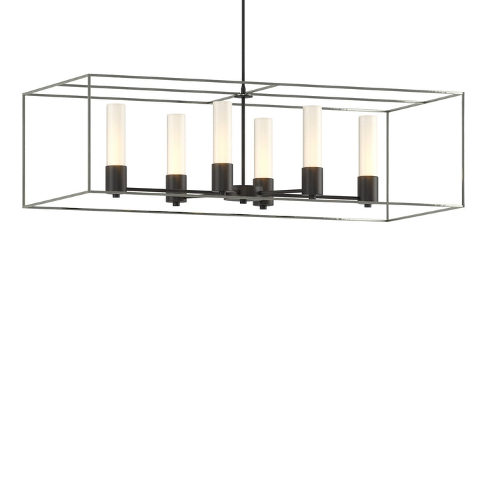 Portico Pendant in Black with Sterling Accent - 138940-SKT-MULT-10-85-GG0392 by Hubbardton Forge