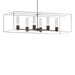 Portico Pendant in Oil Rubbed Bronze with Vintage Platinum Accent - 138940-SKT-MULT-14-82-II0392 by Hubbardton Forge