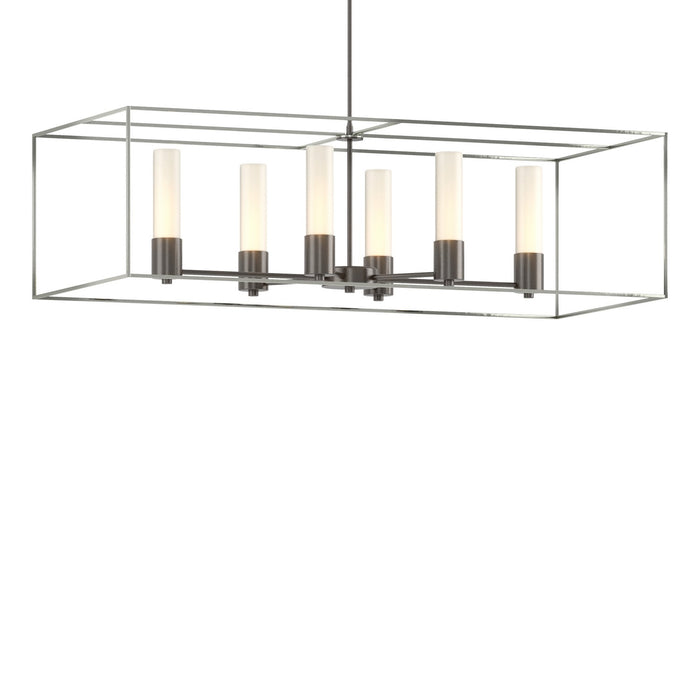 Portico Pendant in Oil Rubbed Bronze with Sterling Accent - 138940-SKT-MULT-14-85-GG0392 by Hubbardton Forge