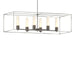 Portico Pendant in Oil Rubbed Bronze with Sterling Accent - 138940-SKT-MULT-14-85-GG0392 by Hubbardton Forge