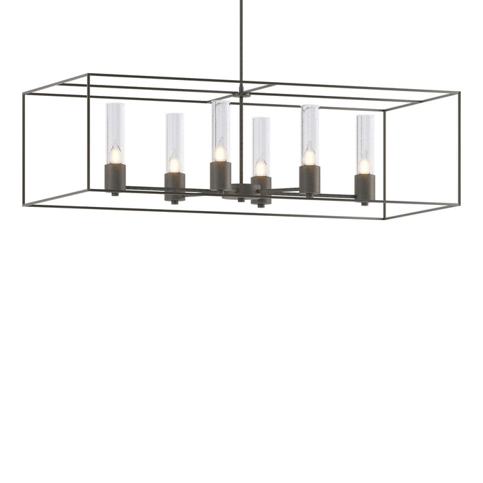 Portico Pendant in Natural Iron with Dark Smoke Accent - 138940-SKT-MULT-20-07-II0392 by Hubbardton Forge