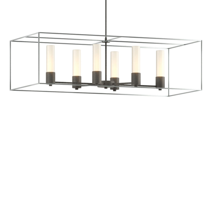 Portico Pendant in Natural Iron with Vintage Platinum Accent - 138940-SKT-MULT-20-82-GG0392 by Hubbardton Forge