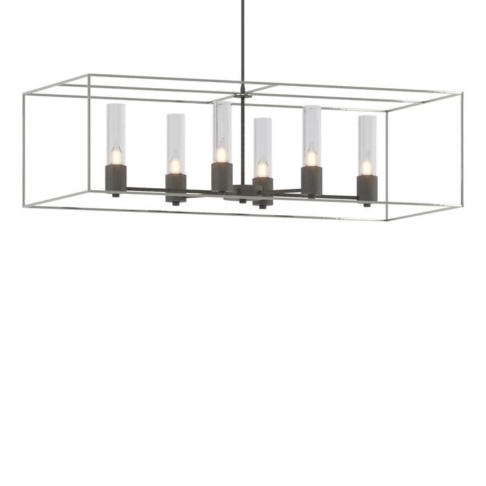 Portico Pendant in Natural Iron with Sterling Accent - 138940-SKT-MULT-20-85-II0392 by Hubbardton Forge