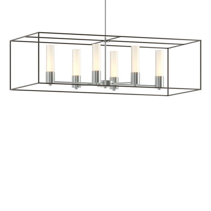 Portico Pendant in Vintage Platinum with Dark Smoke Accent - 138940-SKT-MULT-82-07-GG0392 by Hubbardton Forge