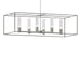 Portico Pendant in Vintage Platinum with Dark Smoke Accent - 138940-SKT-MULT-82-07-II0392 by Hubbardton Forge