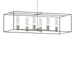 Portico Pendant in Vintage Platinum with Black Accent - 138940-SKT-MULT-82-10-II0392 by Hubbardton Forge