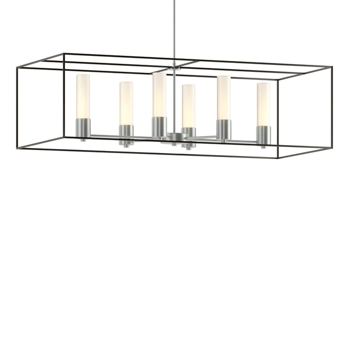 Portico Pendant in Vintage Platinum with Oil Rubbed Bronze Accent - 138940-SKT-MULT-82-14-GG0392 by Hubbardton Forge