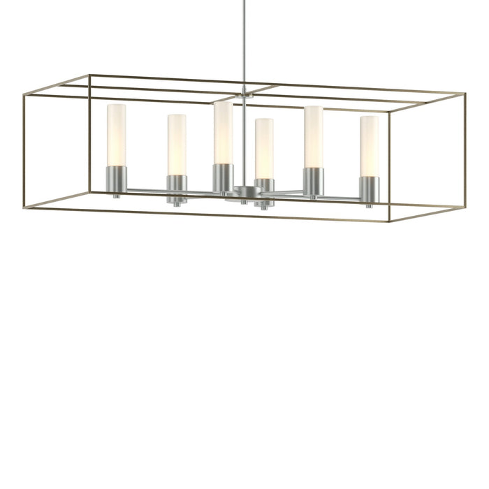 Portico Pendant in Vintage Platinum with Soft Gold Accent - 138940-SKT-MULT-82-84-GG0392 by Hubbardton Forge