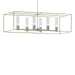 Portico Pendant in Vintage Platinum with Modern Brass Accent - 138940-SKT-MULT-82-86-II0392 by Hubbardton Forge