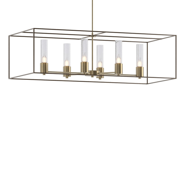 Portico Pendant in Soft Gold with Bronze Accent - 138940-SKT-MULT-84-05-II0392 by Hubbardton Forge