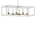 Portico Pendant in Soft Gold with Dark Smoke Accent - 138940-SKT-MULT-84-07-II0392 by Hubbardton Forge