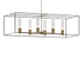 Portico Pendant in Soft Gold with Oil Rubbed Bronze Accent - 138940-SKT-MULT-84-14-II0392 by Hubbardton Forge