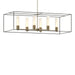 Portico Pendant in Soft Gold with Natural Iron Accent - 138940-SKT-MULT-84-20-GG0392 by Hubbardton Forge