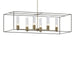 Portico Pendant in Soft Gold with Natural Iron Accent - 138940-SKT-MULT-84-20-II0392 by Hubbardton Forge