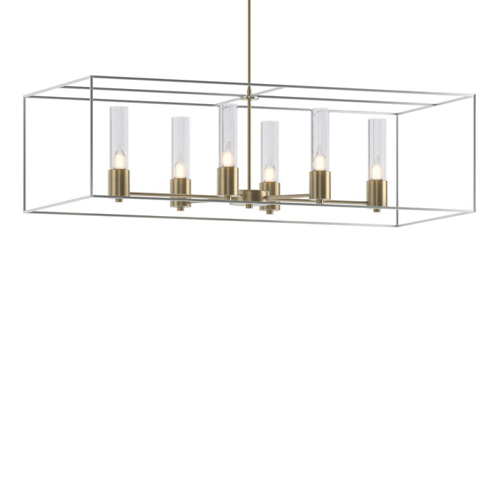 Portico Pendant in Soft Gold with Vintage Platinum Accent - 138940-SKT-MULT-84-82-II0392 by Hubbardton Forge