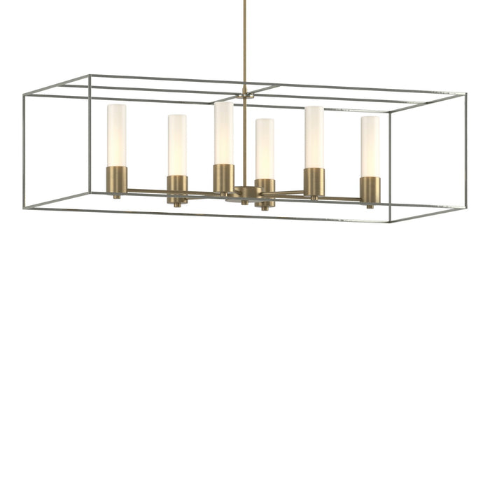 Portico Pendant in Soft Gold with Sterling Accent - 138940-SKT-MULT-84-85-GG0392 by Hubbardton Forge