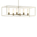 Portico Pendant in Soft Gold with Modern Brass Accent - 138940-SKT-MULT-84-86-GG0392 by Hubbardton Forge