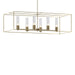 Portico Pendant in Soft Gold with Modern Brass Accent - 138940-SKT-MULT-84-86-II0392 by Hubbardton Forge