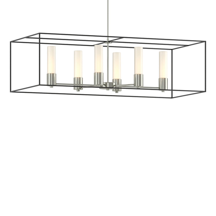 Portico Pendant in Sterling with Black Accent - 138940-SKT-MULT-85-10-GG0392 by Hubbardton Forge