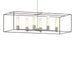 Portico Pendant in Sterling with Oil Rubbed Bronze Accent - 138940-SKT-MULT-85-14-GG0392 by Hubbardton Forge