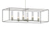 Portico Pendant in Sterling with Oil Rubbed Bronze Accent - 138940-SKT-MULT-85-14-II0392 by Hubbardton Forge